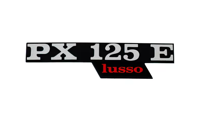 10073-badge-vespa-px-125-e-lusso-black-chrome-red-1.webp