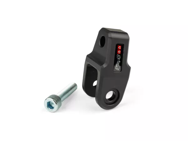 Shock Riser Stage6 CNC +40mm Minarelli \/ CPI \/ Peugeot \/ Kymco \/ GY6 black - Colour version: Black