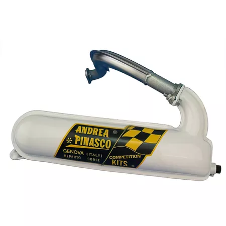 Pinasco Exhaust White Edition '79 Vespa Primavera \/ ET3 125cc