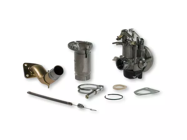 Carburetor \/ Intake Kit Malossi SHBC 19 Vespa PK HP \/ XL 50cc