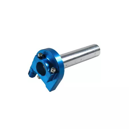 Quick-action throttle TunR CNC, blue