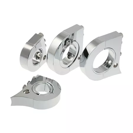 Handlebar bracket for chrome housing KOSO