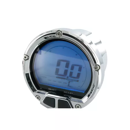Rev counter DL-02R KOSO, round d=55mm, LCD display (bar running counterclockwise)