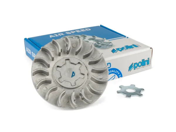 CVT Fanwheel Polini w\/ star washer Yamaha Aerox