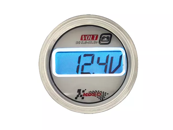 Voltmeter for Koso LCD, round, d=48x57mm