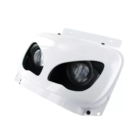 Twin Headlight BCD RX V2 Yamaha BW's after 2004 white