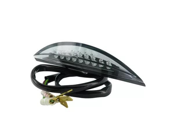 Tail Light for BCD RX, tinted black 110x14x28
