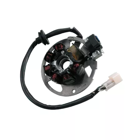 Alternator \/ Stator (w\/o flywheel) CPI \/ China 2-stroke, 6 pin\/ 6 plugs