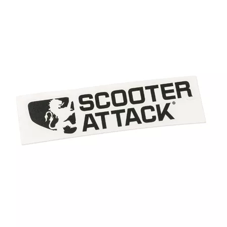 Sticker Scooter-Attack, Black - MAXI SCOOT