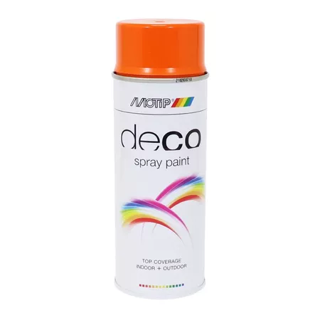 Spray Paint Motip pure orange glossy RAL2004 400ml