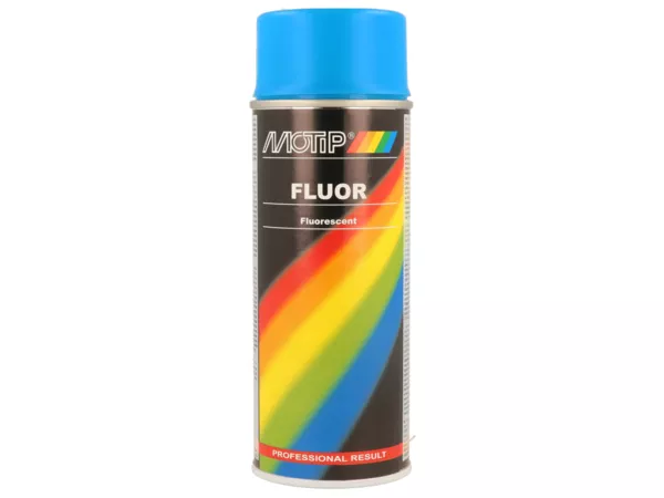 Spray Paint Motip neon blue 400ml