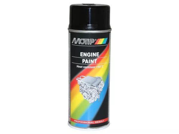 Spray Paint Motip engine paint black 400ml