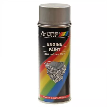 Spray Paint Motip engine paint aluminum 400ml
