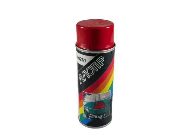 Backlight Spray Paint Motip red transparent 400ml