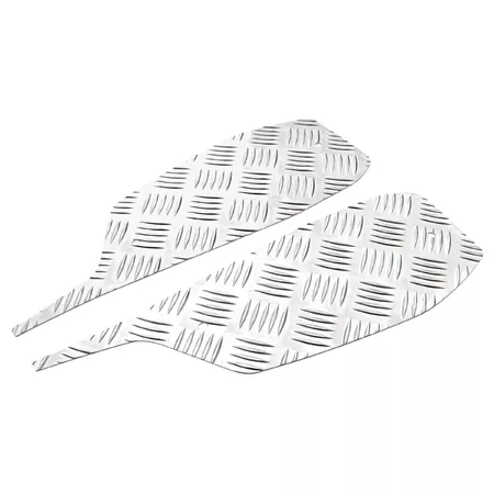 Foot plates ODF chequer plate, Benelli 49X