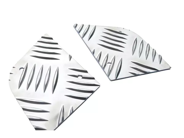 Passenger Foot Plates ODF checker plate Sachs Speedforce