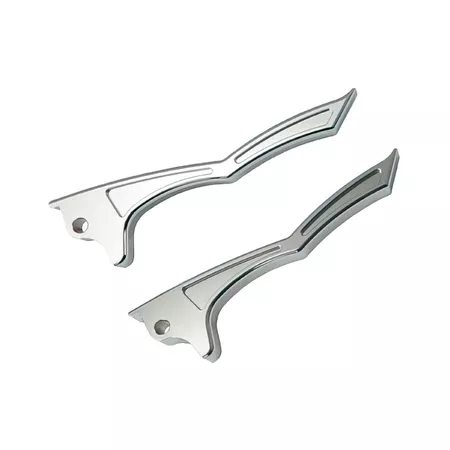 CNC brake lever ODF, TC Line Angry Eyes, Yamaha Aerox \/ MBK Nitro, chrome