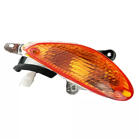 Indicator front left GY6 50cc 139QMB\/QMA orange 