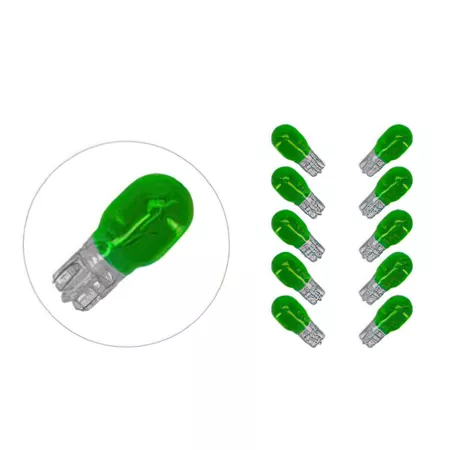 Bulb T13 12V \/ 10W green