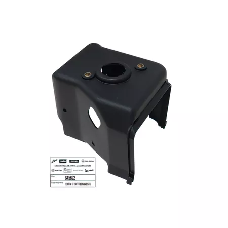 Cylinder cover Piaggio, new model (air shroud)