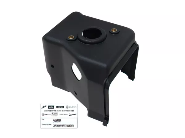 Cylinder cover Piaggio, new model (air shroud)