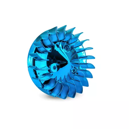Cooling Fan Minarelli AC blue
