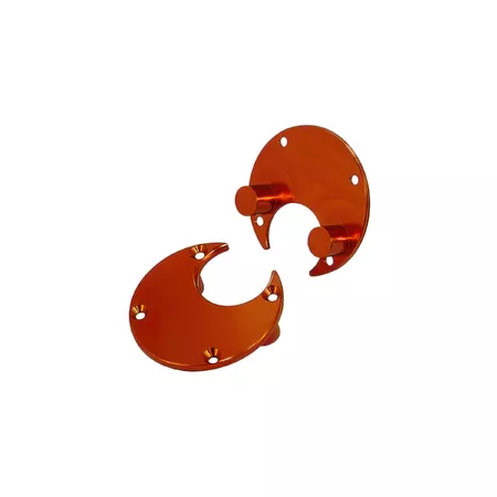 Crank Web Pads aluminium Stage6 R\/T for HIGH BALANCE crankshafts, Piaggio