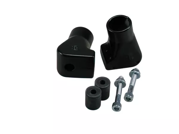 Aluminium Feet main stand black Buzzetti, Vespa PX