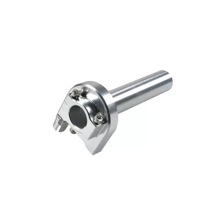 Quick-action throttle TunR CNC, silver