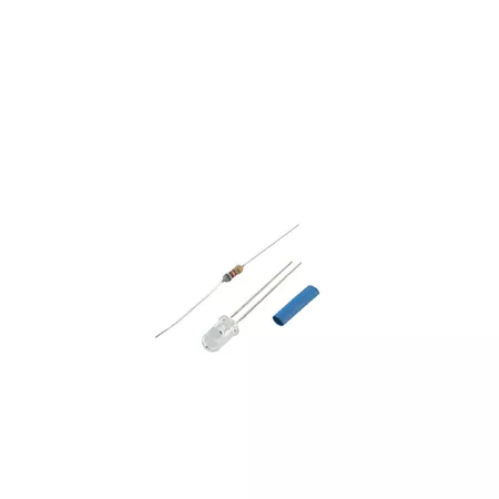 LED 8000mcd, 2.5V, 0.02A, 18Ã¸, 5mm, red