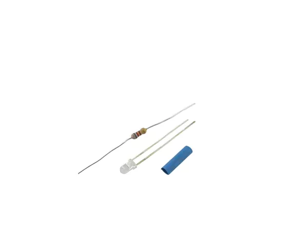 LED 5000mcd, 2.5V, 0.02A, 16Ã¸, 3mm, red