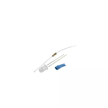 LED 2200mcd, 3.6V, 0.02A, 32Ã¸, 5mm, blue