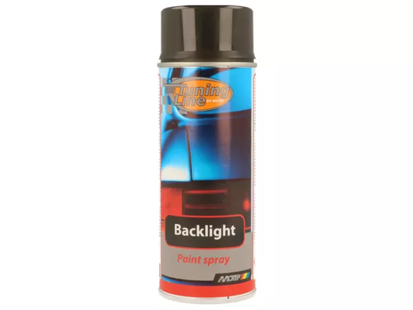 Backlight Spray Paint Motip black transparent 400ml