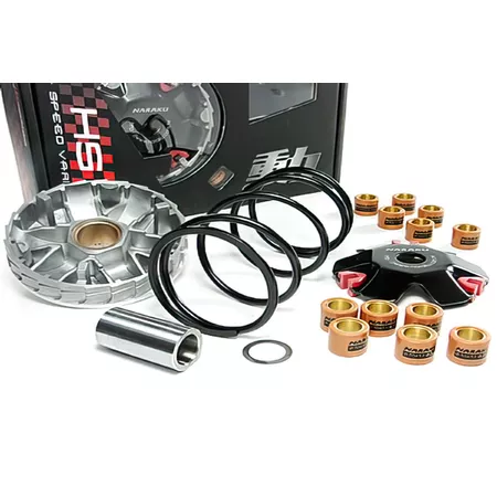 Variator Naraku Performance, incl. weights (5.8g \/ 6.3g) and torque spring, GY6