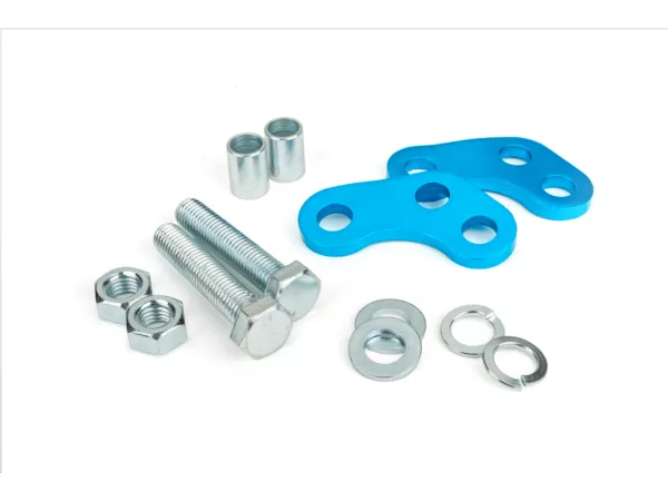 Riser STR8 Derbi Senda blue aluminium