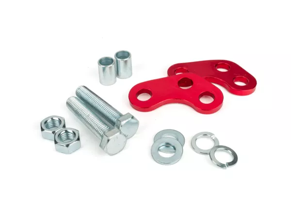 Riser STR8 Derbi Senda red aluminium