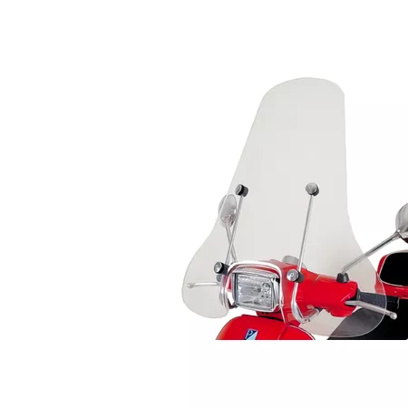 Piaggio Windshield 58cm Vespa S 50 - 150cc clear