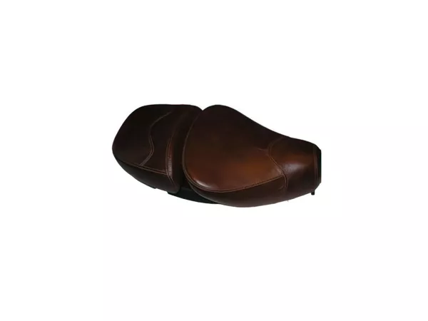 Piaggio Seat (dual) Vespa LXV 50 - 150cc brown leather