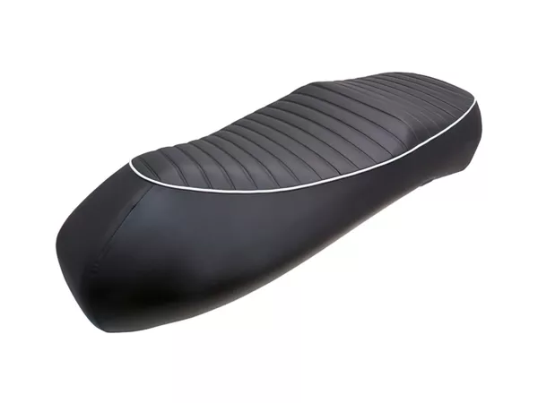 Piaggio Seat Vespa GTS 125 - 300cc black (quilted) \/ grey trim
