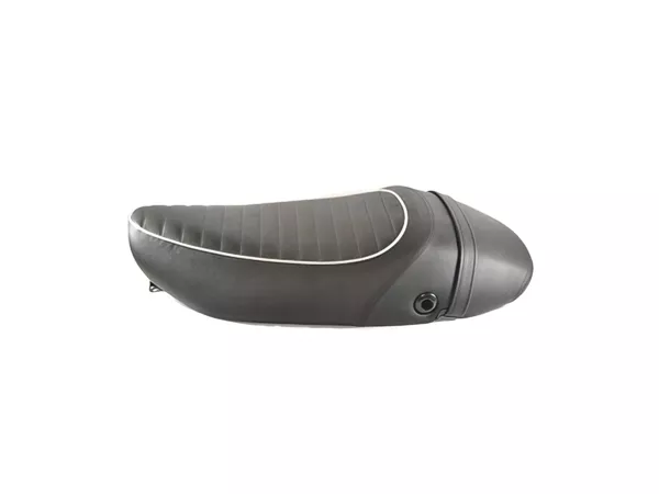 Piaggio Seat (solo) Vespa S 125 - 150cc black (quilted) \/ grey trim