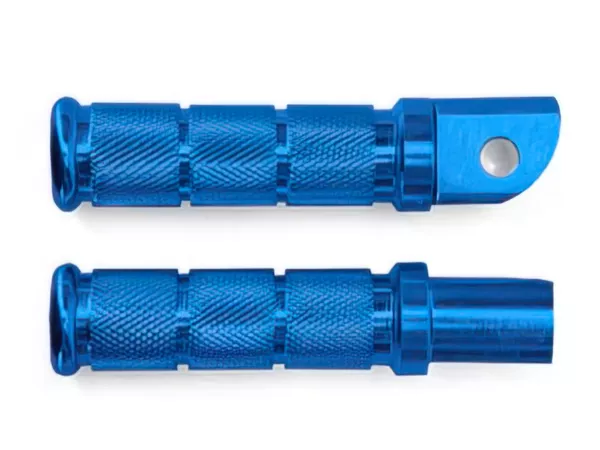 TNT Rear Foot Pegs Aprilia RS after 1999 anodized blue - Colour version: Blue anodised