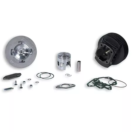 Malossi Cylinder Kit 132cc cast iron 57.5mm Vespa PX