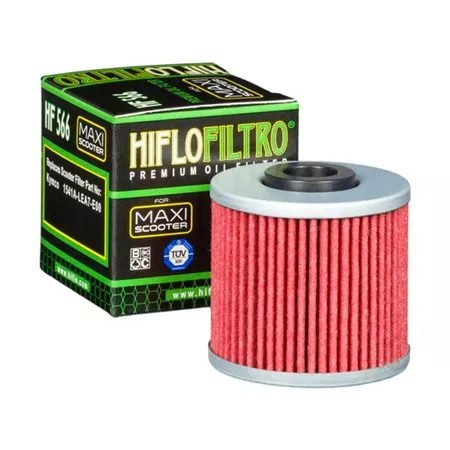 Hiflofiltro Oil Filter HF566 Kymco \/ Kawasaki 125cc - 350cc