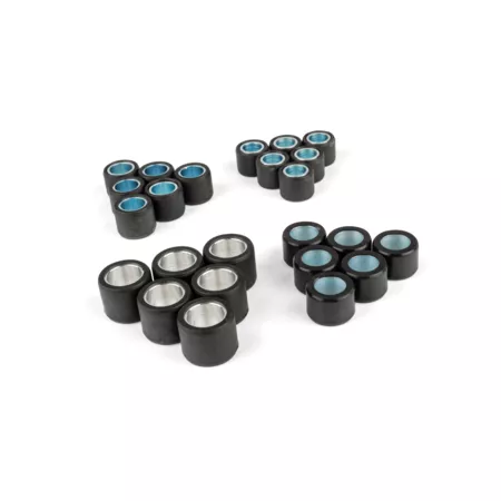 Variator Weights (x6) 15x12mm - 2.3g - Roller size: 15 x 12 mm, Roller weight: 2,3 gr