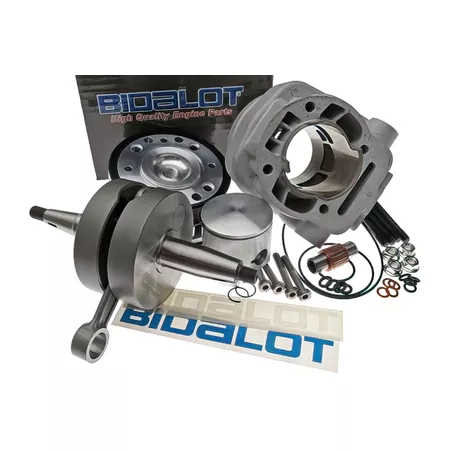 Cylinder + Crankshaft Kit Bidalot Racing Factory WR 96cc Derbi Euro 3