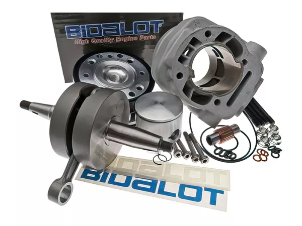Cylinder + Crankshaft Kit Bidalot Racing Factory WR 96cc Derbi Euro 3