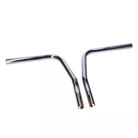 Handlebar (2 halves) Peugeot 103 MVL chrome-plated steel