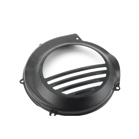 Flywheel Cover Vespa PX 80 - 200 w\/o e-start, black