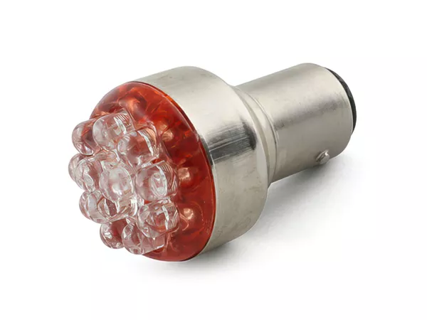 Brake Light Bulb 12V \/ 12W (BAY15D) red