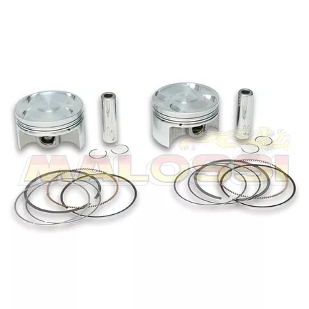 Piston Set (x2) Malossi d=66mm \/ piston pin=15mm Tmax 500cc
